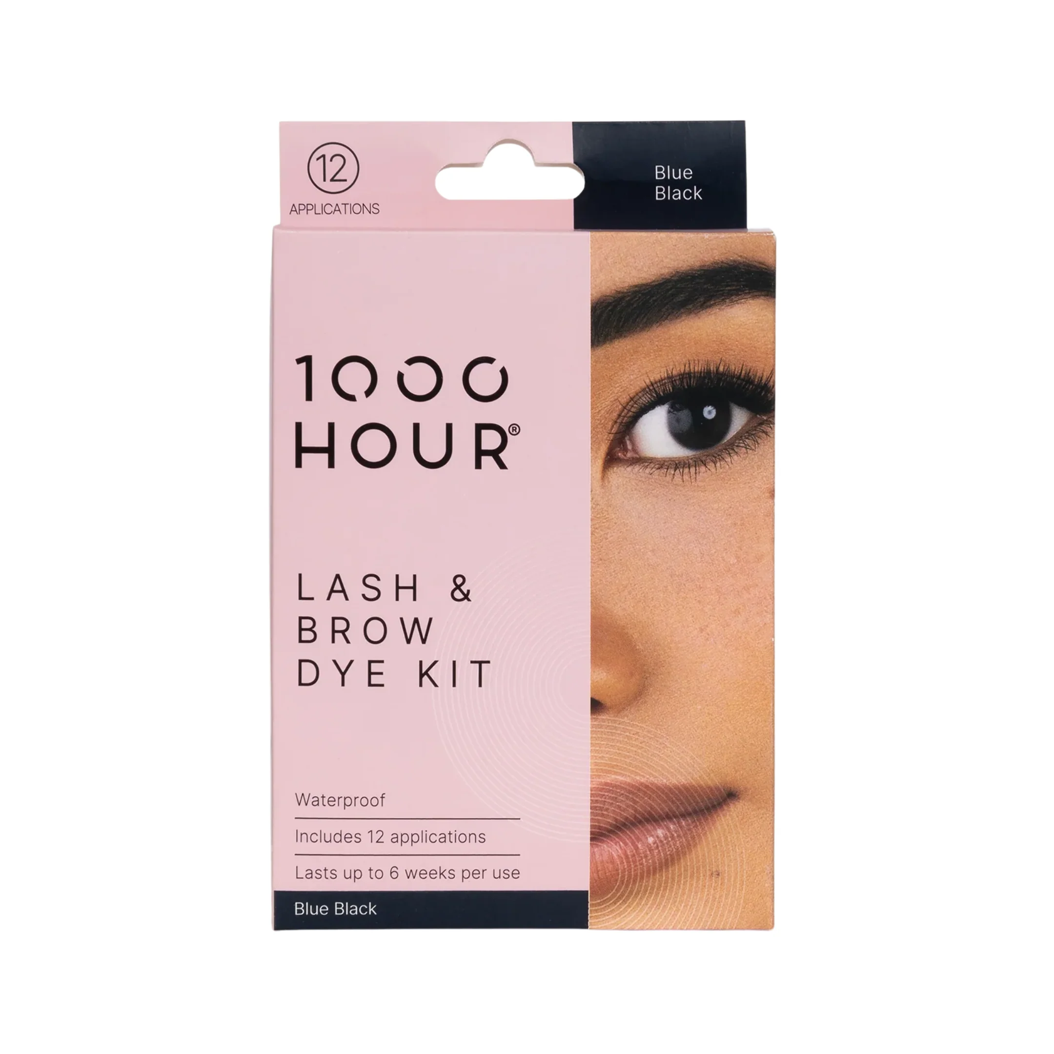 1000 HOUR Eyelash & Brow Dye Kit 12 Applications | Various Colours - Image 4