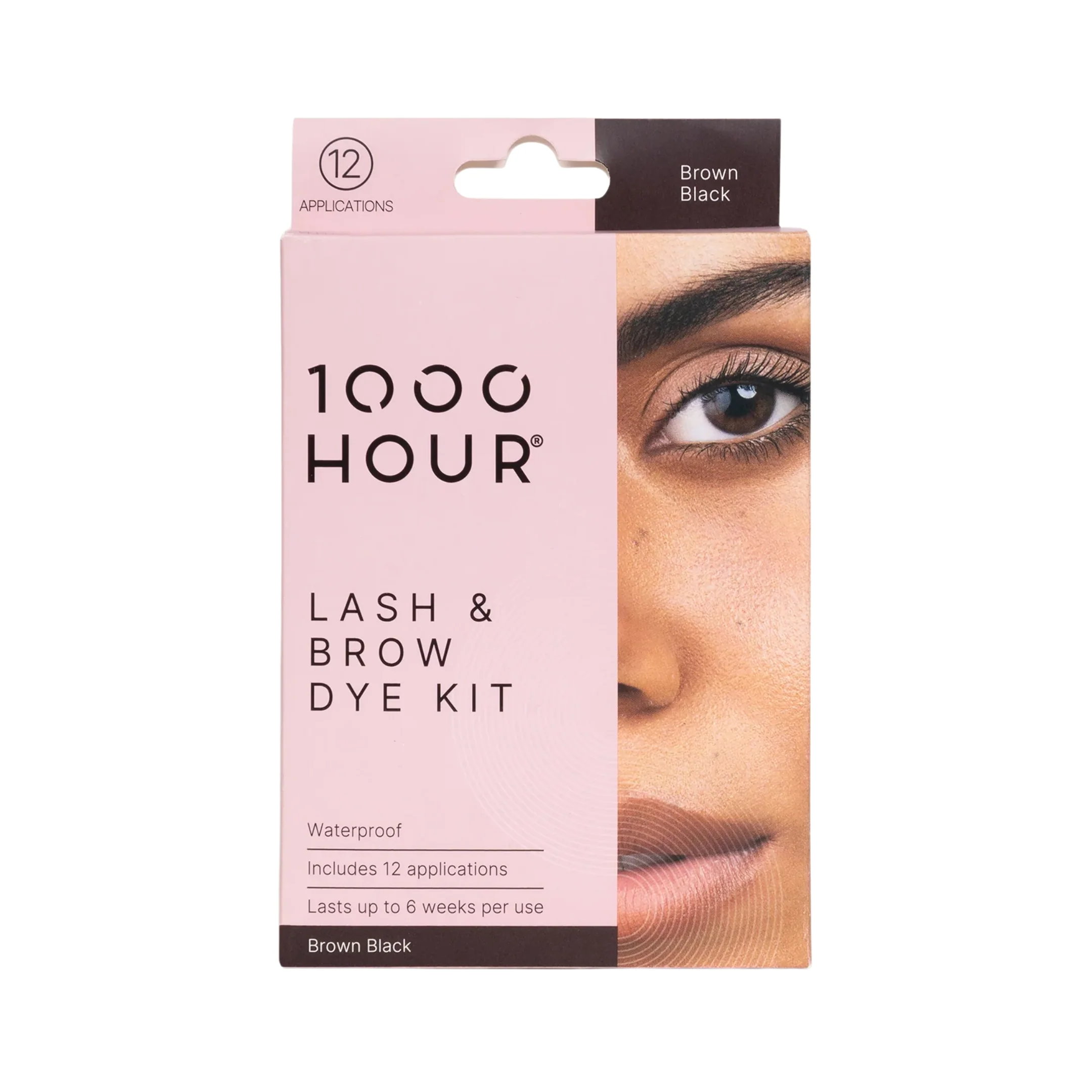 1000 HOUR Eyelash & Brow Dye Kit 12 Applications | Various Colours - Image 5