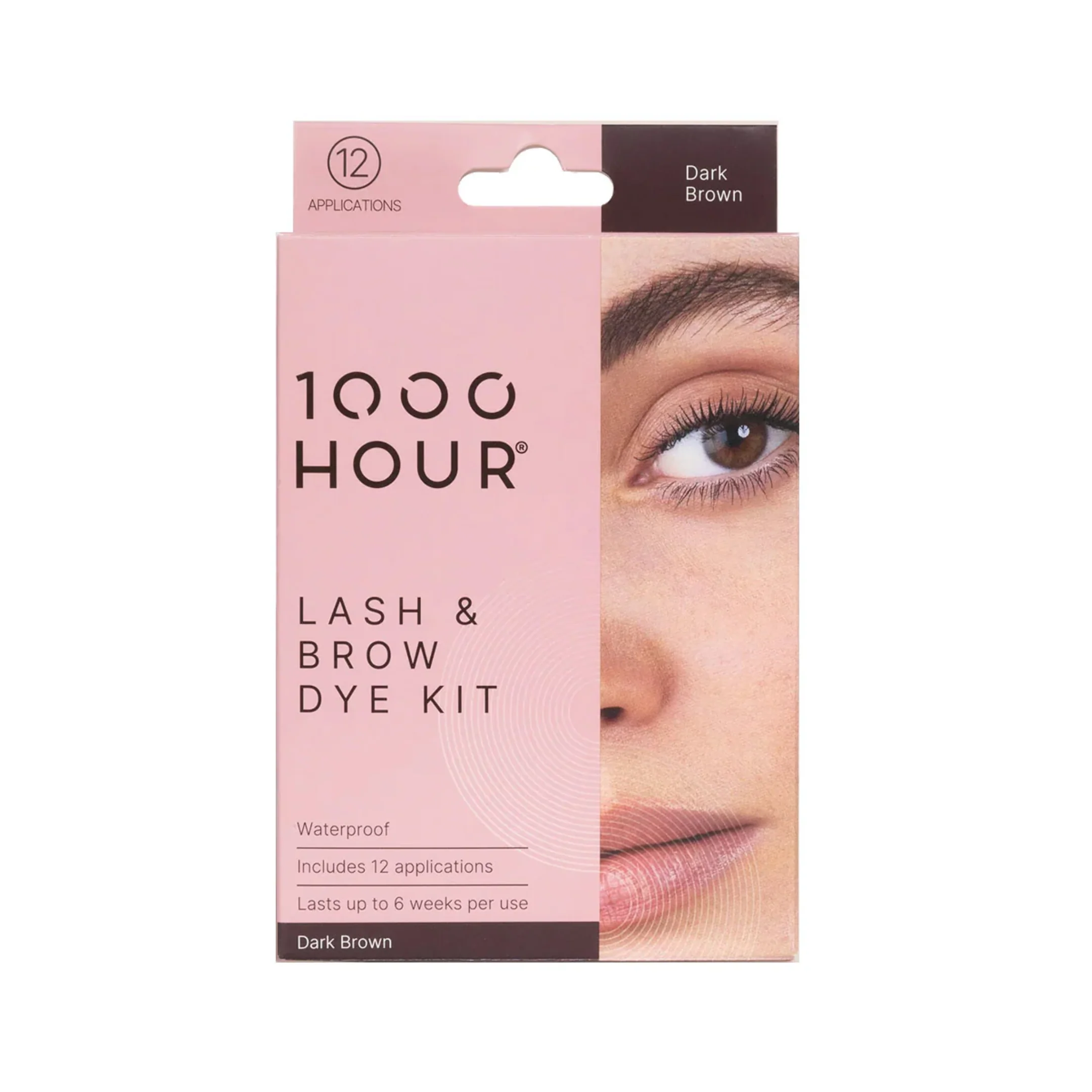 1000 HOUR Eyelash & Brow Dye Kit 12 Applications | Various Colours - Image 6