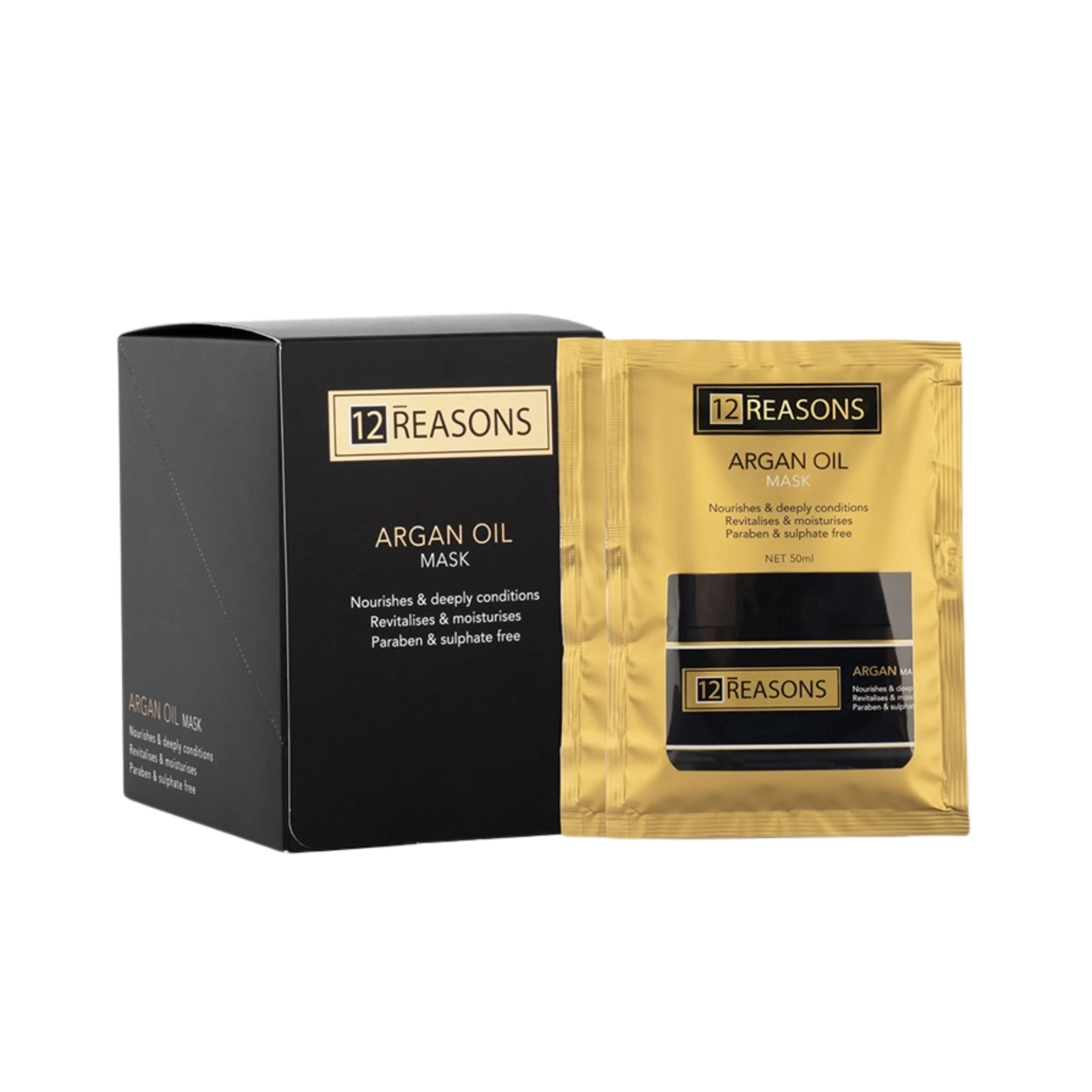 12 REASONS Argan Oil Mask | Various Sizes - Image 2