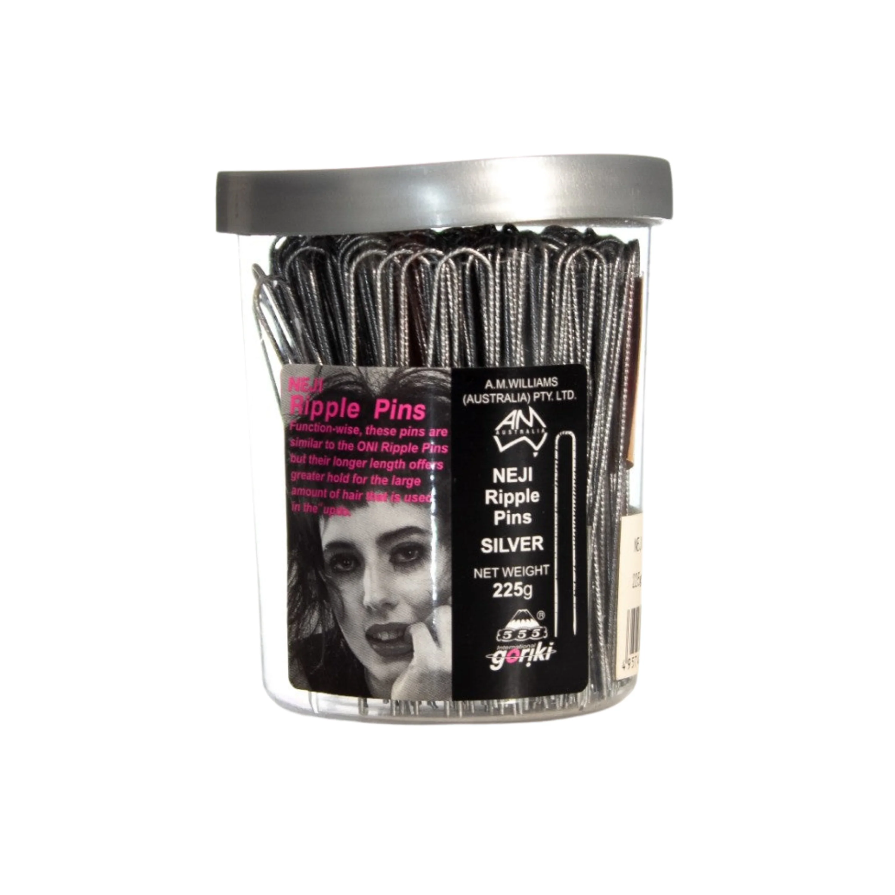 A M WILLIAMS 555 Neji Ripple Pins 3" | 100g, Various Colours - Image 2