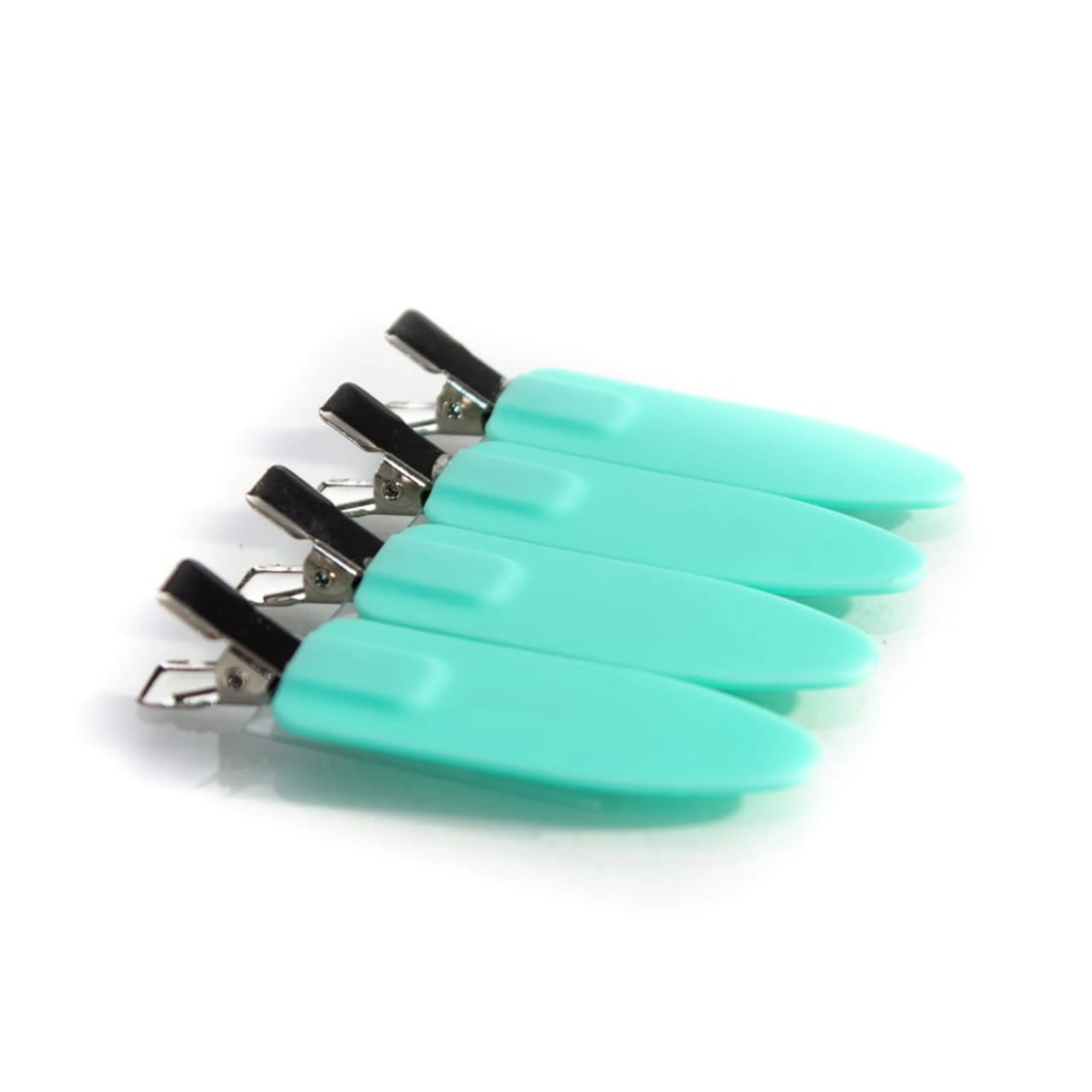A M WILLIAMS Creaseless Clips With Rubberised Back 4 Pack -  |  Various Colours - Image 2