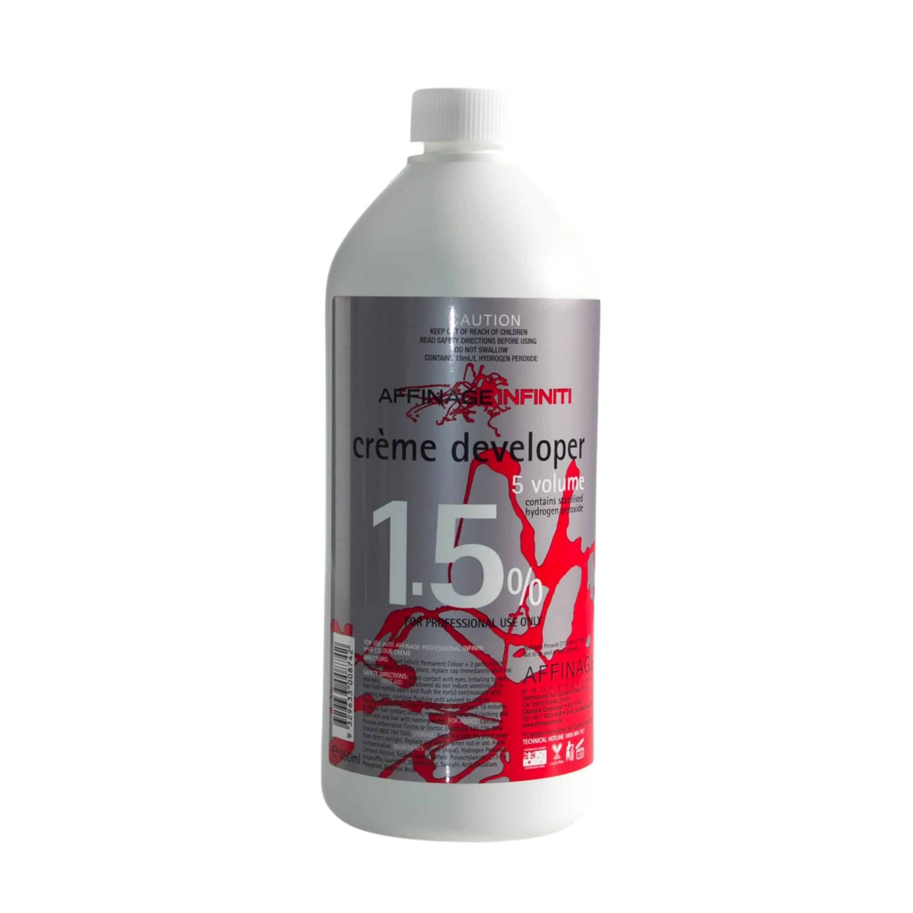 AFFINAGE Professional Infiniti Creme Developer 950ml  |  Various Strengths - Image 7