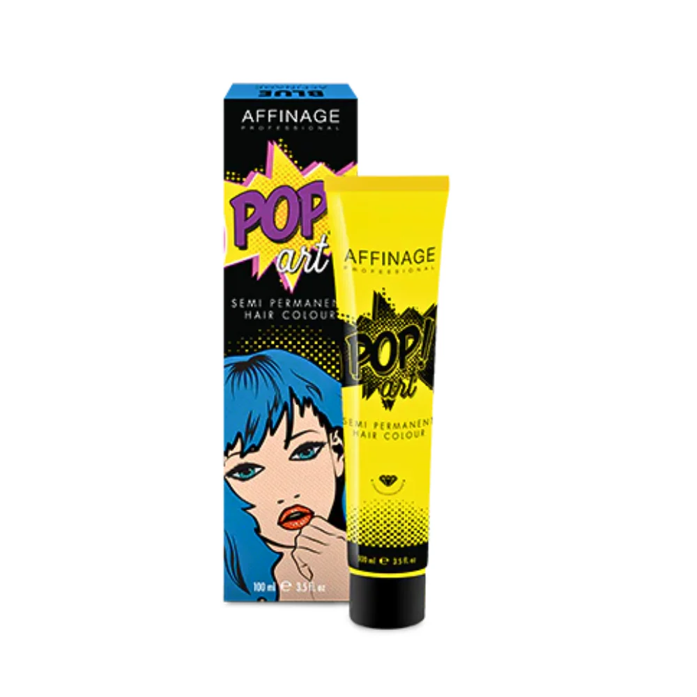 AFFINAGE Professional Pop Art Semi Permanent Hair Colour Tube | 100ml, Various Colours