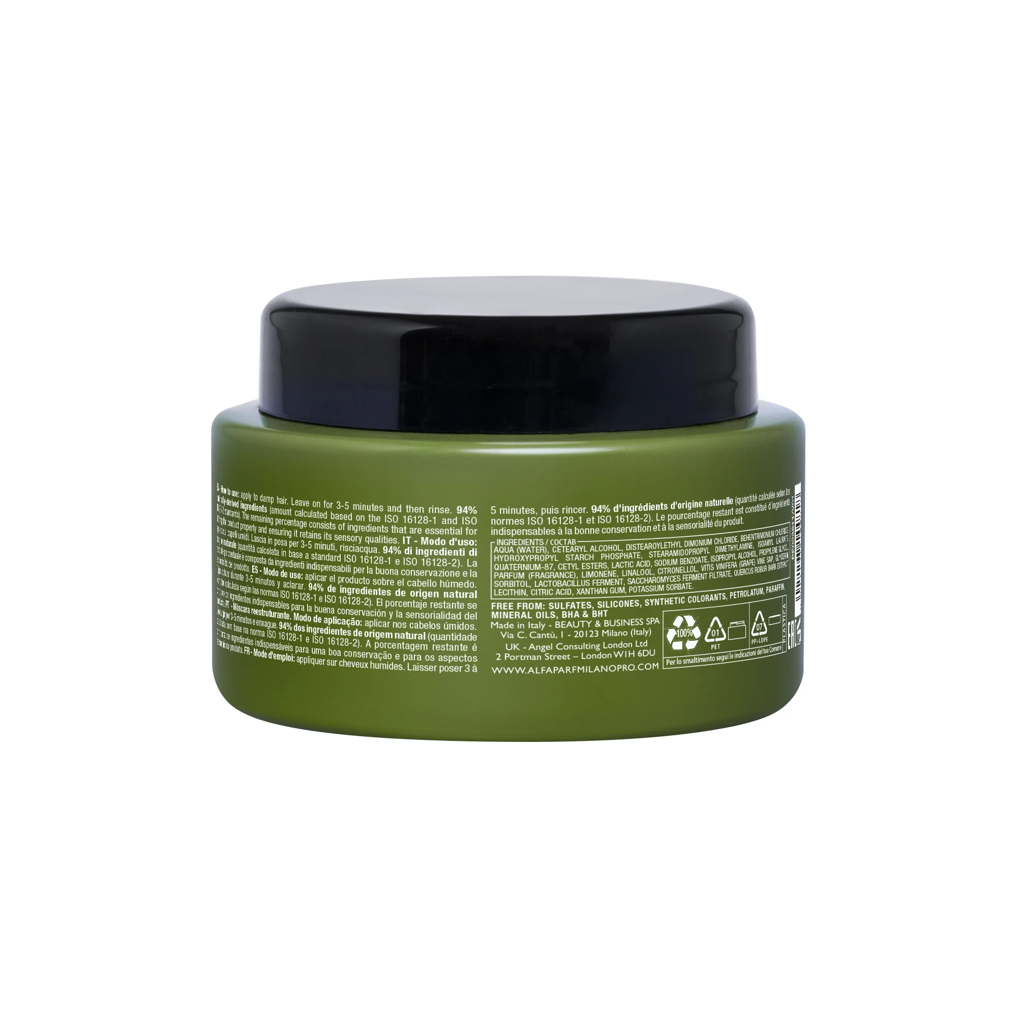 ALFAPARF BENVOLEO RECOVERY MASK | Various Sizes - Image 4
