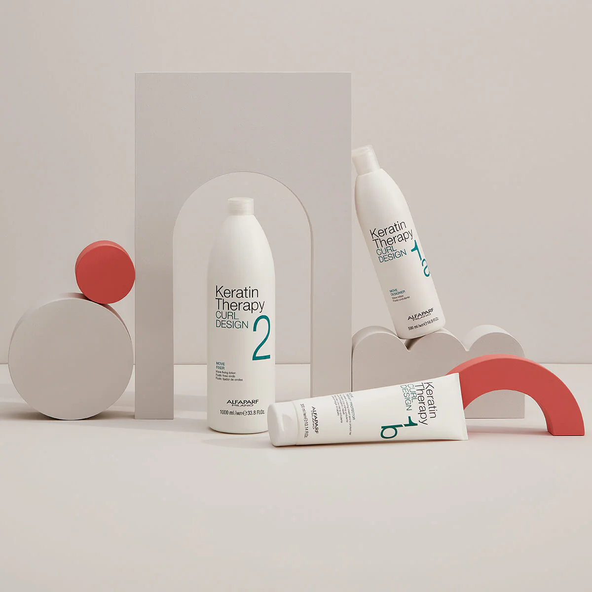 ALFAPARF MILANO KERATIN THERAPY CURL DESIGN 1A MOVE DESIGNER 500ML - Image 2