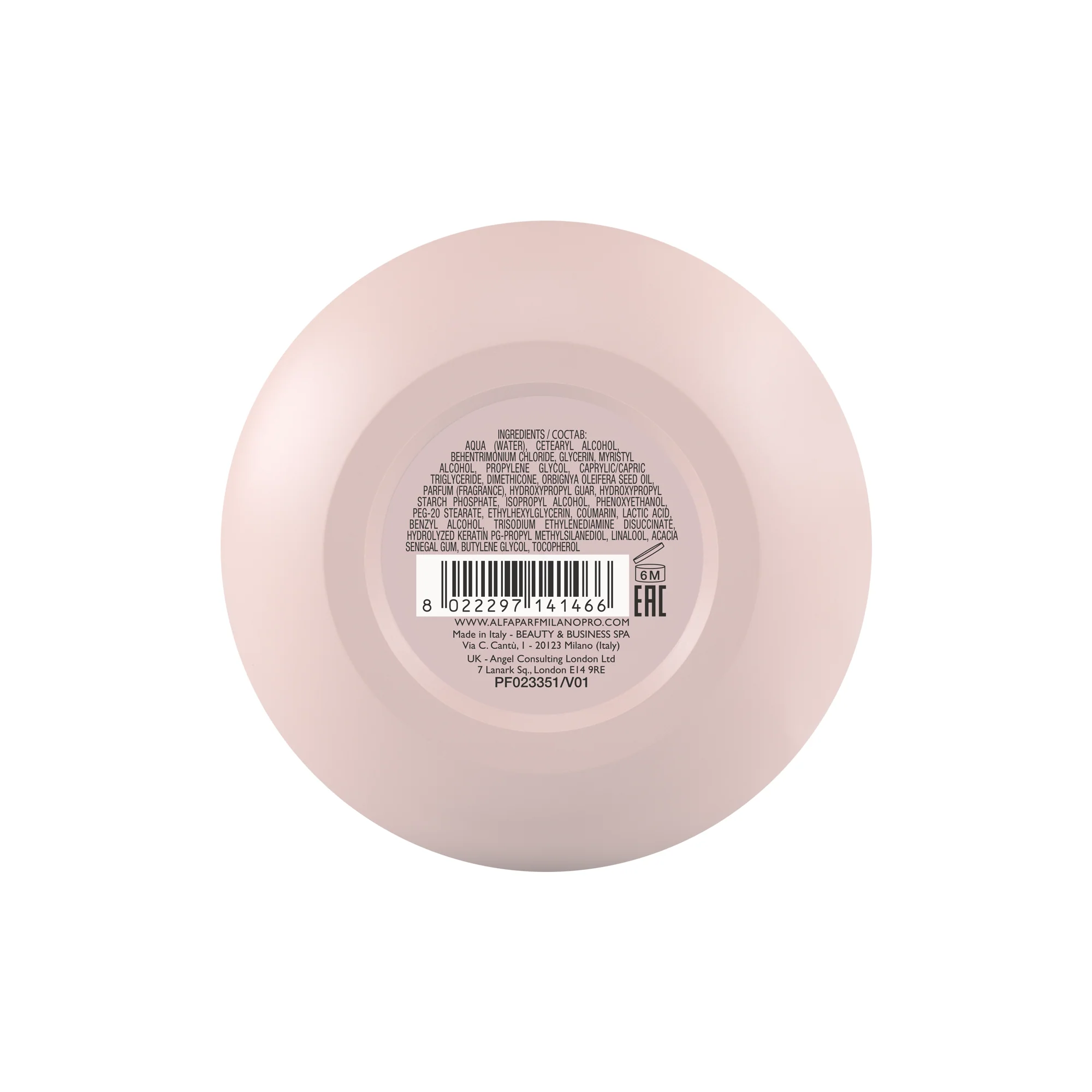 ALFAPARF MILANO Kertain Therapy Lisse Design Rehydrating Mask | Various Sizes - Image 2