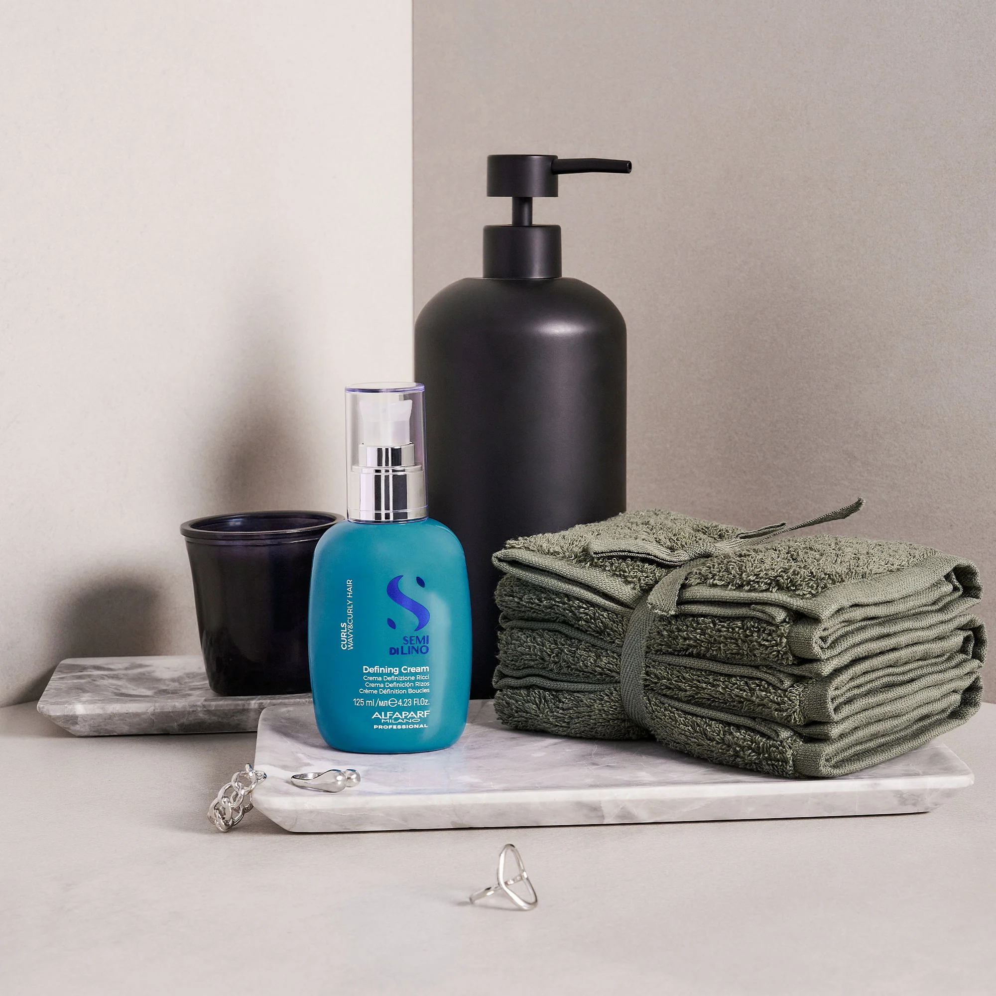 ALFAPARF MILANO SEMI DI LINO CURLS DEFINING CREAM 125ML - Image 3