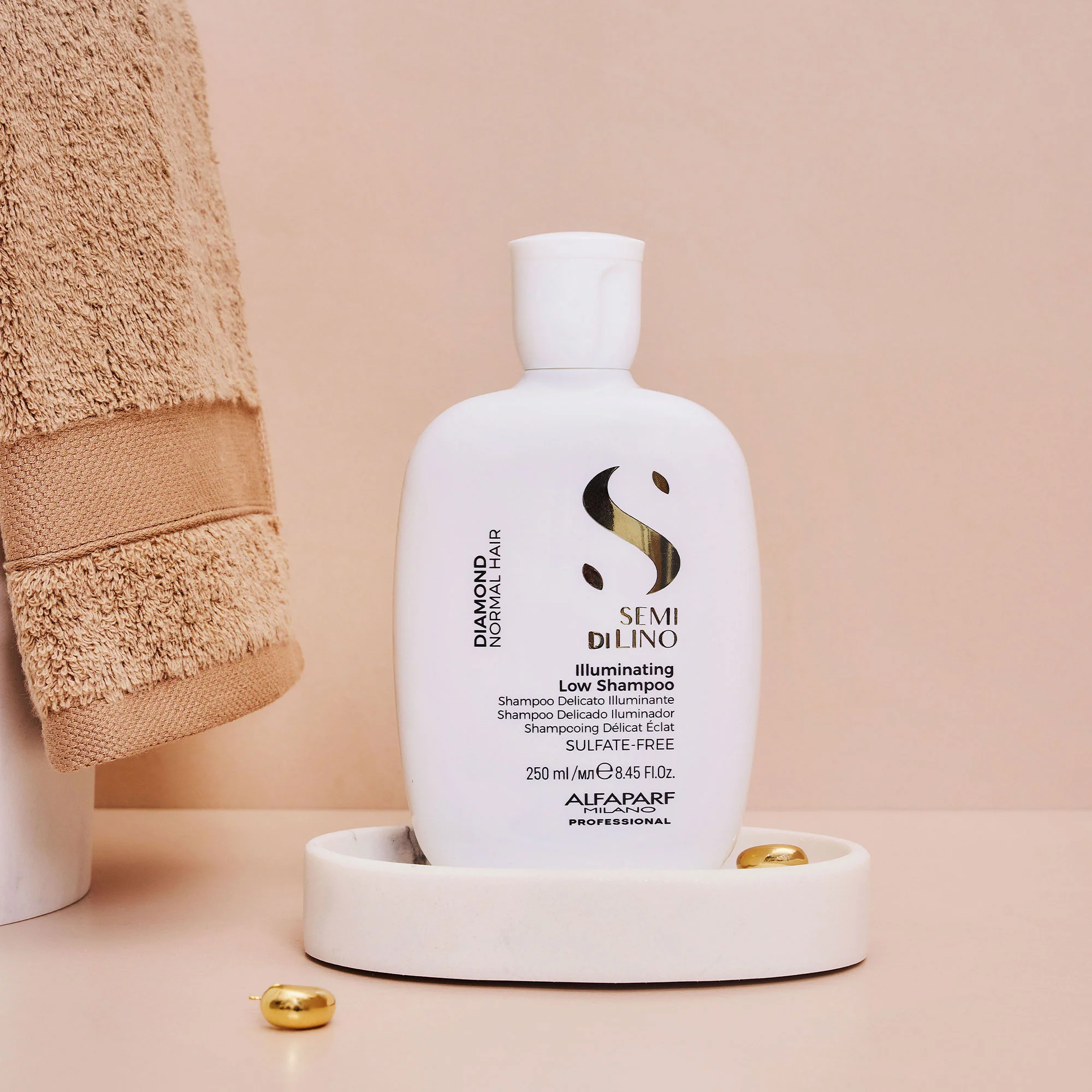 ALFAPARF MILANO Semi Di Lino Diamond Illuminating Low Shampoo | Various Sizes - Image 5