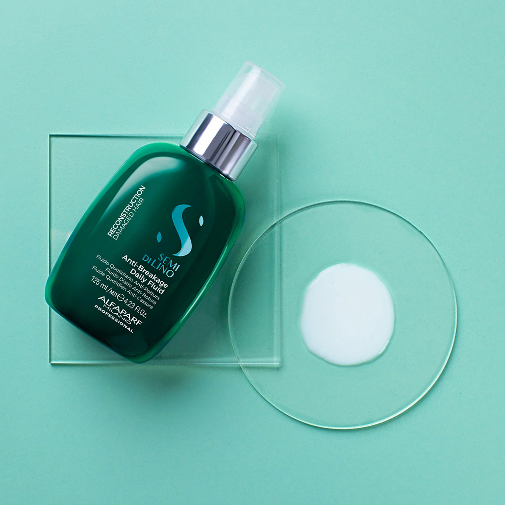 ALFAPARF MILANO SEMI DI LINO RECONSTRUCTION ANTI-BREAKAGE DAILY FLUID 125ML - Image 2