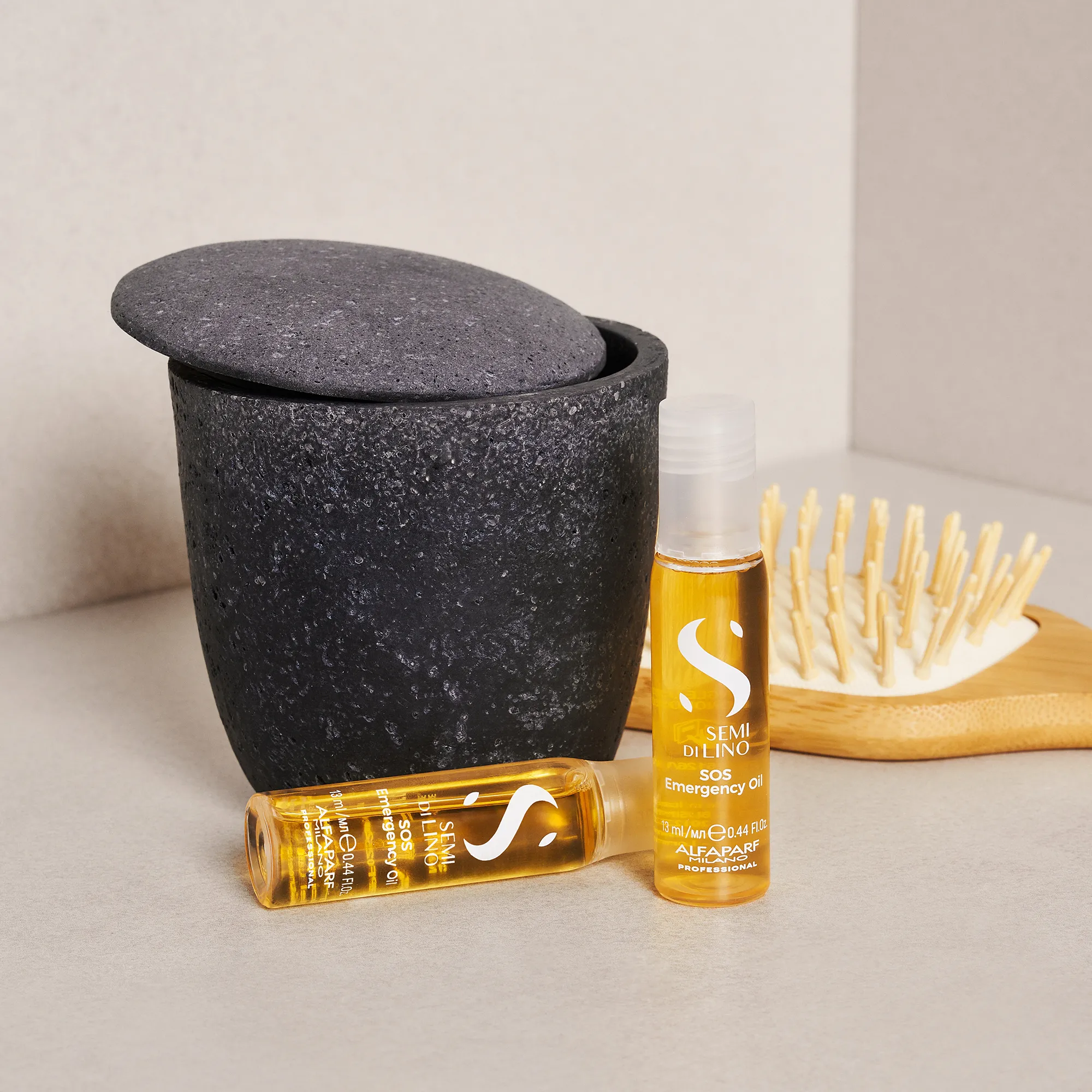 ALFAPARF MILANO SEMI DI LINO RECONSTRUCTION SOS EMERGENCY OIL 6 X 13ML - Image 3