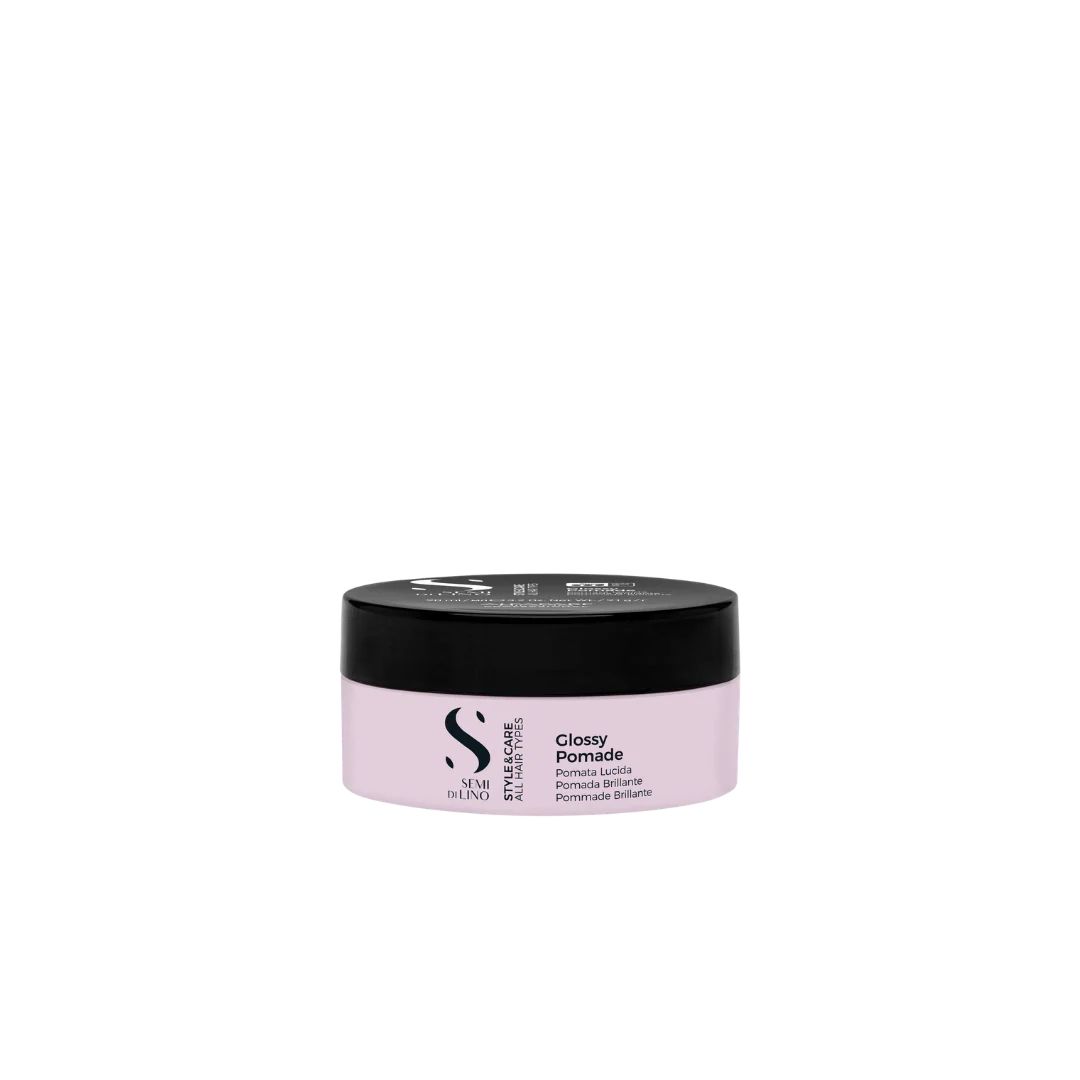 ALFAPARF MILANO SEMI DI LINO STYLE & CARE GLOSSY POMADE 90ML