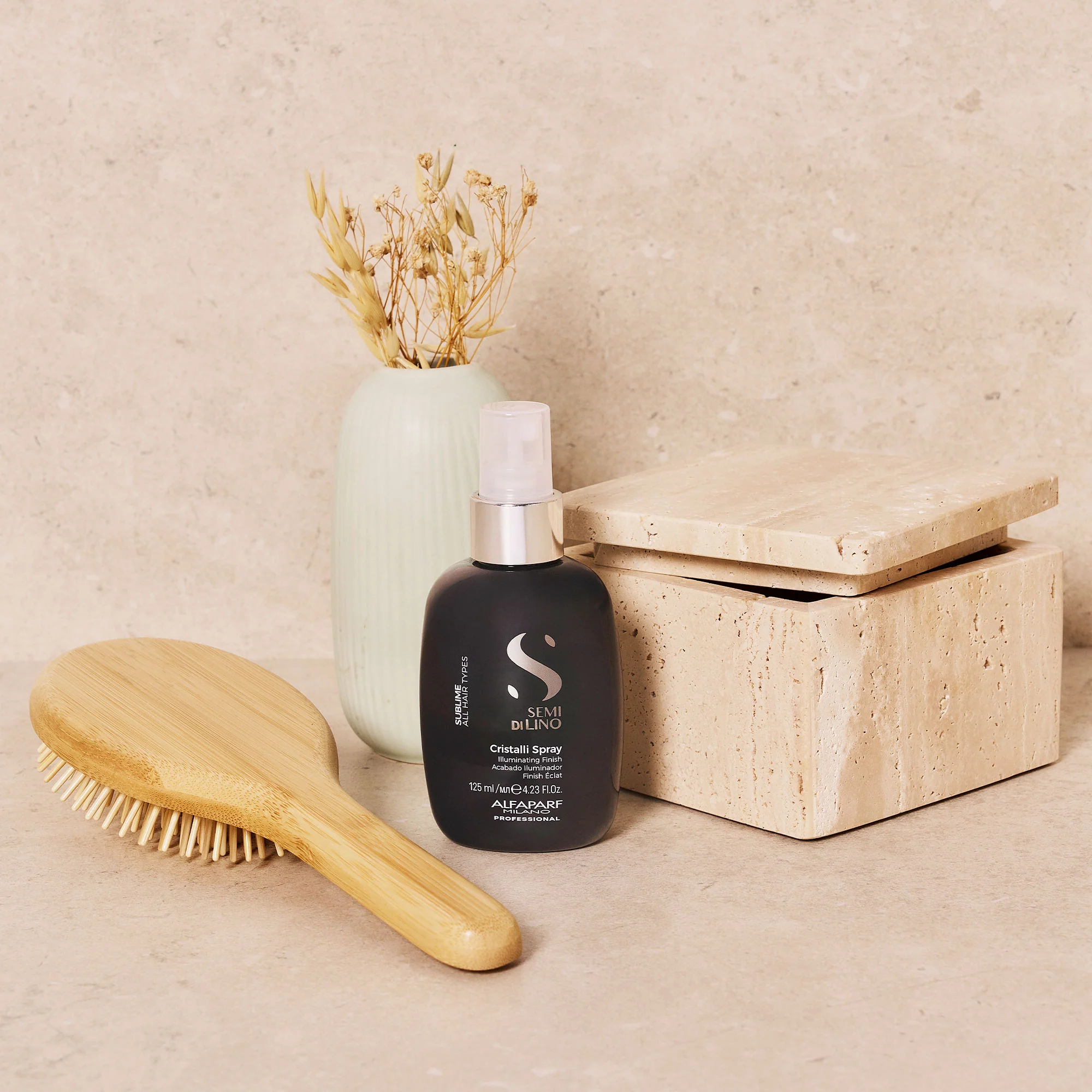 ALFAPARF MILANO SEMI DI LINO SUBLIME CRISTALLI SPRAY 125ML - Image 2