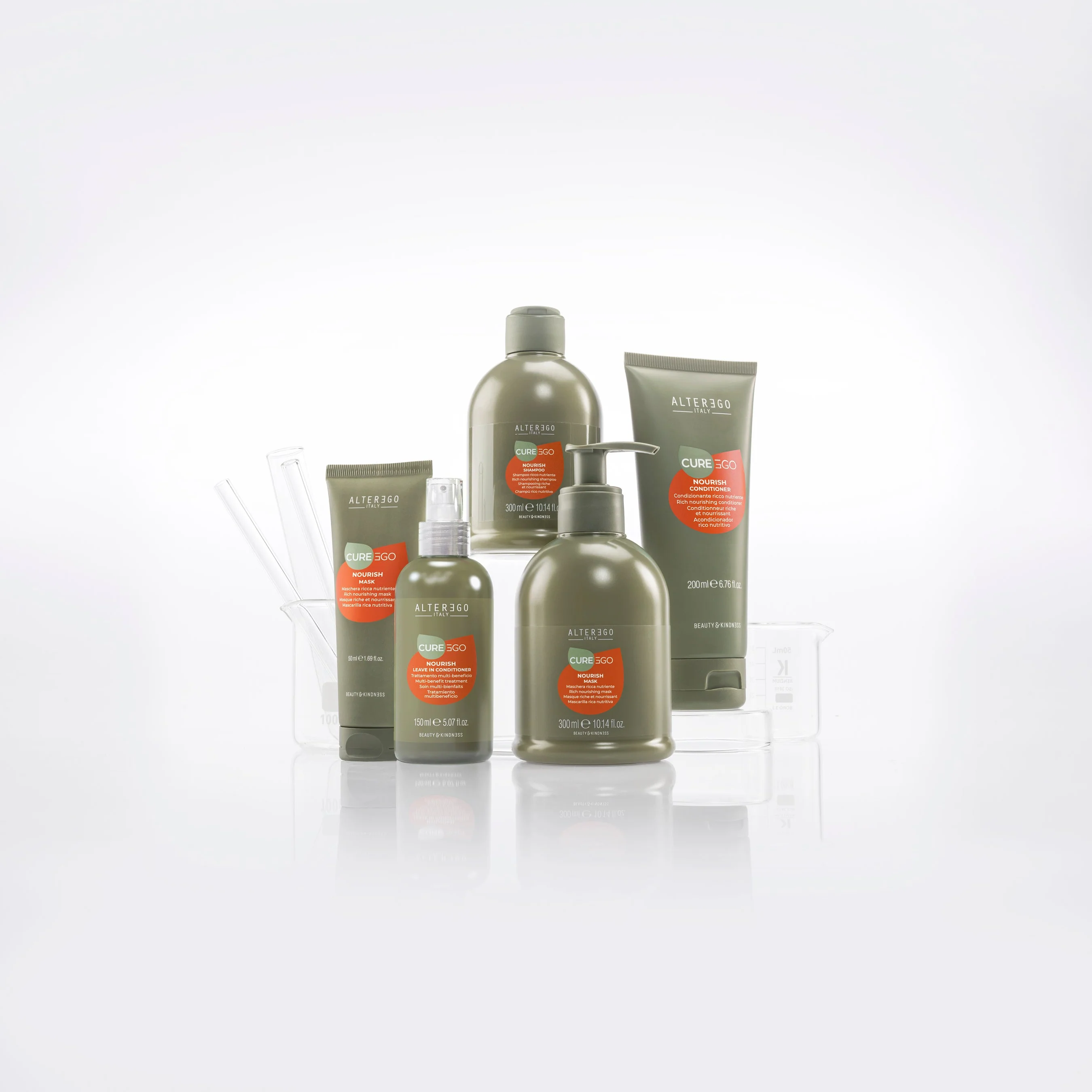 ALTER EGO ITALY Curego Nourish Leave In Conditioner | Various Sizes - Image 2