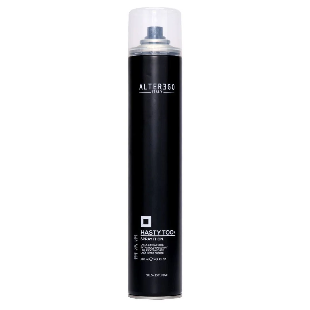 ALTER EGO ITALY HASTY TOO SPRAY IT ON EXTRA HOLD HAIRSPRAY 500ML (SD)