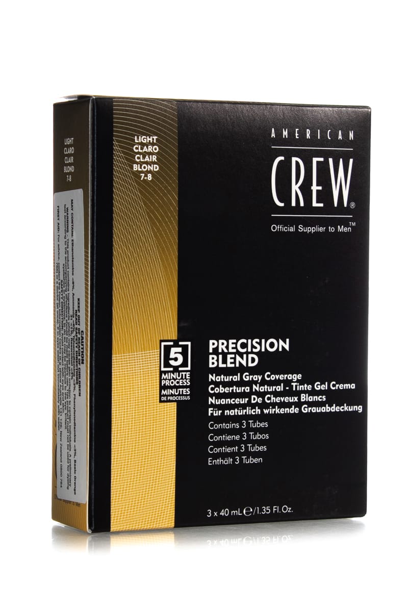 AMERICAN CREW Precision Blend Natural Gray Coverage  |  3 X 40ml, Various Colours - Image 3