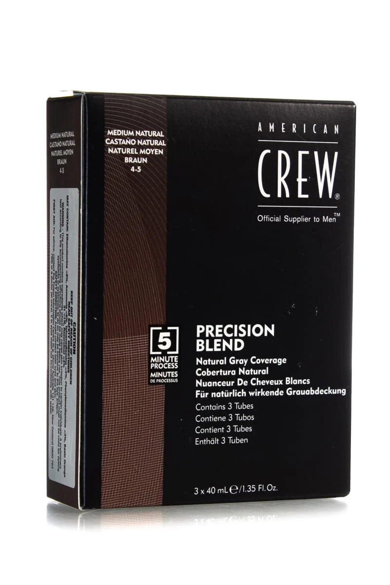 AMERICAN CREW Precision Blend Natural Gray Coverage  |  3 X 40ml, Various Colours - Image 5