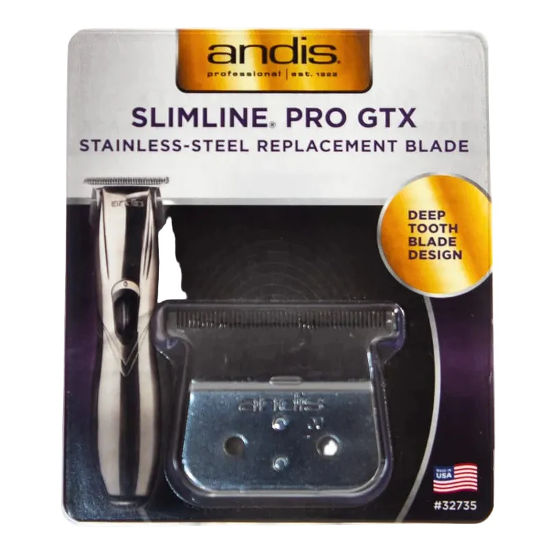 ANDIS SLIMLINE PRO GTX STAINLESS-STEEL REPLACEMENT BLADE