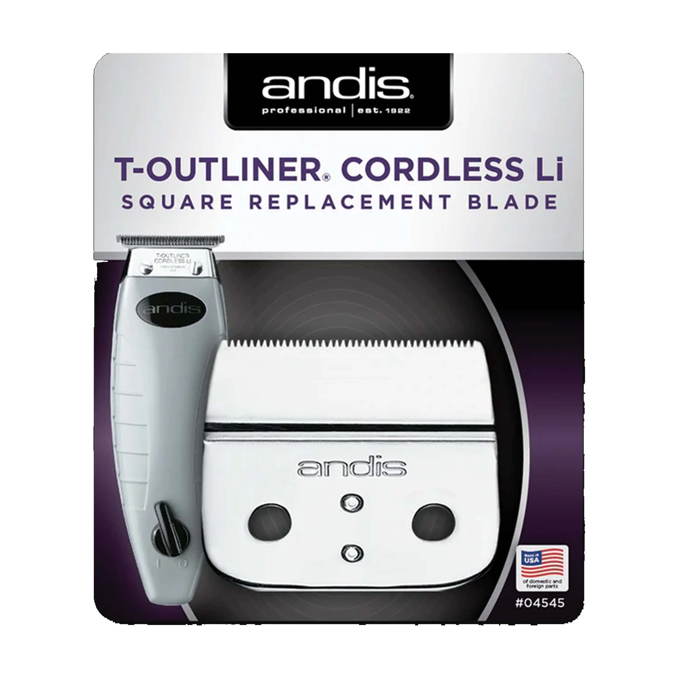ANDIS T-OUTLINER CORDLESS LI SQUARE REPLACEMENT BLADE