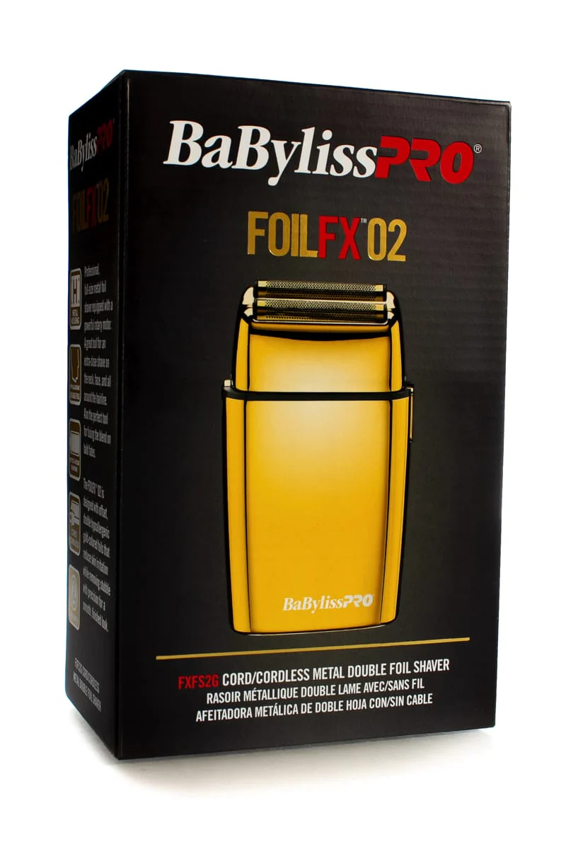 BABYLISS PRO Foilfx02 Cord/Cordless Metal Double Foil Shaver - | Various Colours - Image 2