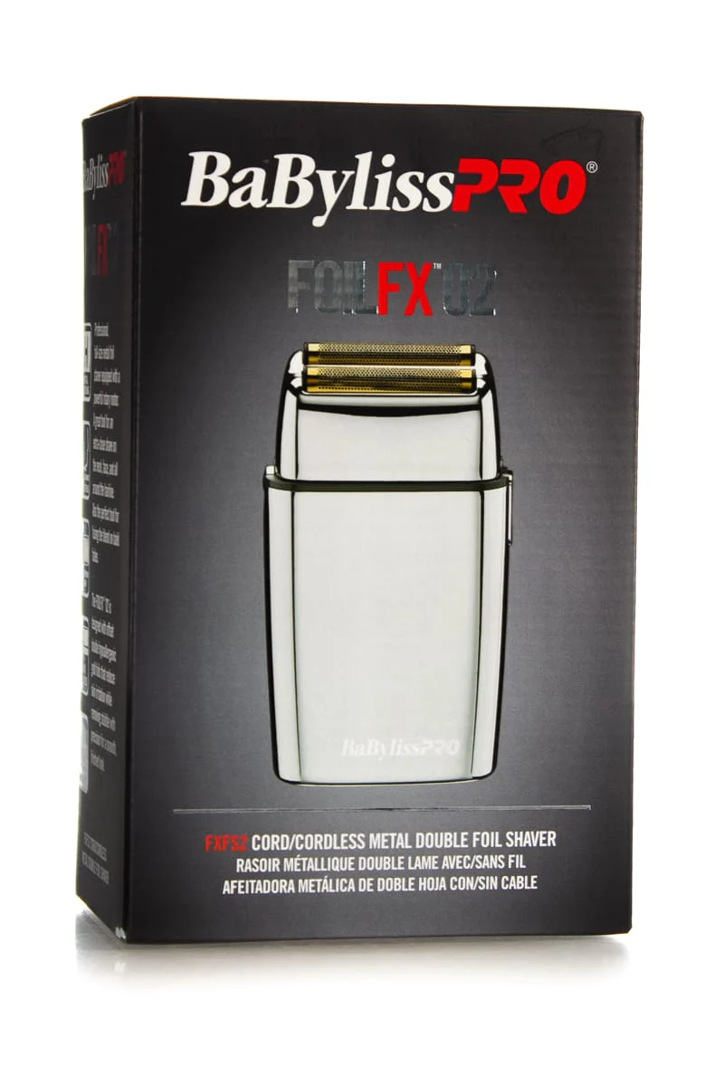 BABYLISS PRO Foilfx02 Cord/Cordless Metal Double Foil Shaver - | Various Colours - Image 4