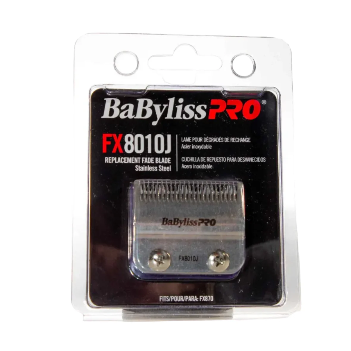 BABYLISS PRO FX8010J REPLACEMENT FADE BLADE STAINLESS STEEL