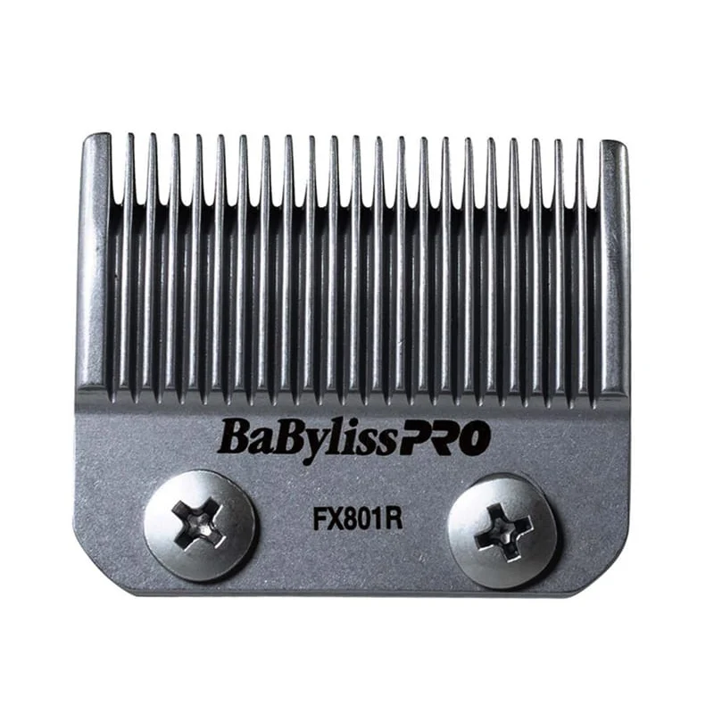 BABYLISS PRO FX801R REPLACEMENT CLIPPER BLADE - HIGH-CARBON STAINLESS STEEL