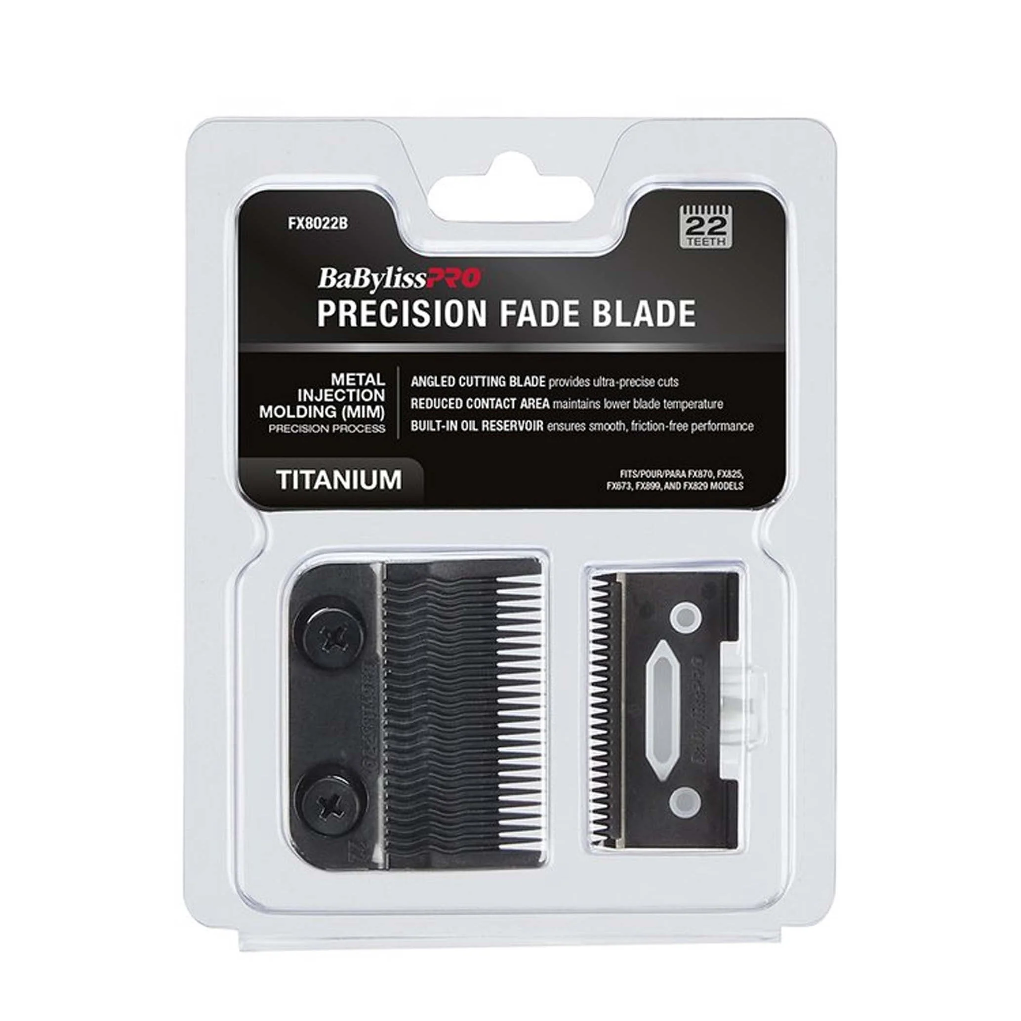 BABYLISS PRO FX8022B PRECISION FADE BLADE BLACK
