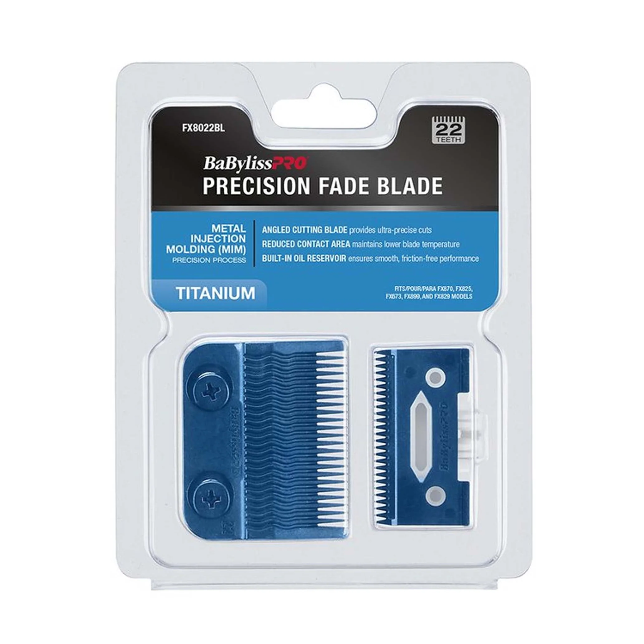 BABYLISS PRO FX8022BL PRECISION FADE BLADE BLUE