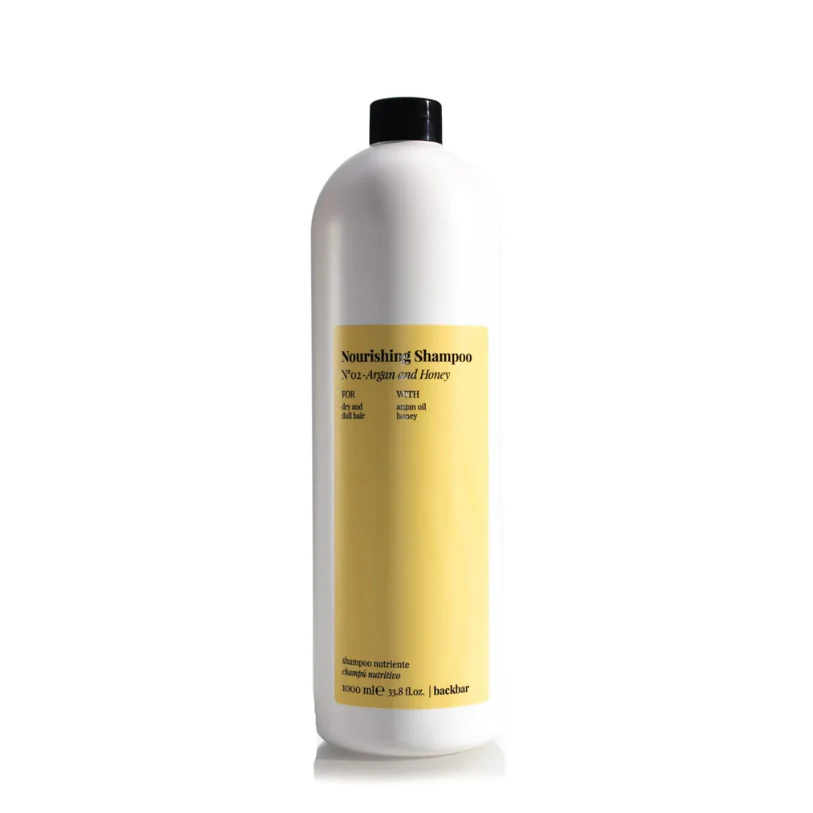 BACKBAR Nourishing Shampoo No.2 Argan & Honey | Various Sizes