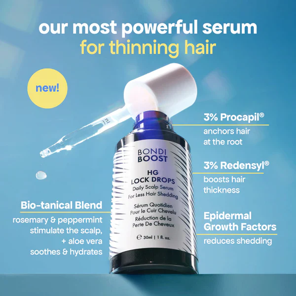 BONDI BOOST HG Lock Drops Daily Scalp Serum | Various Sizes - Image 3