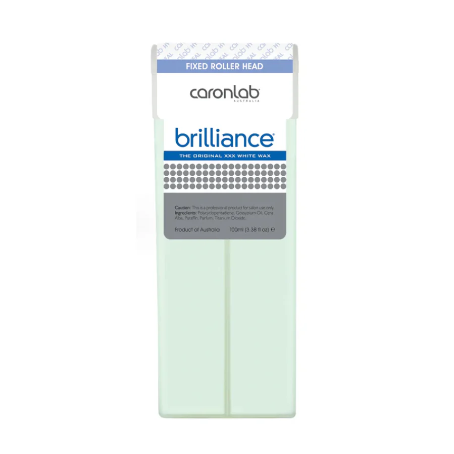 CARONLAB BRILLIANCE XXX WHITE STRIP WAX CARTRIDGE 100ML
