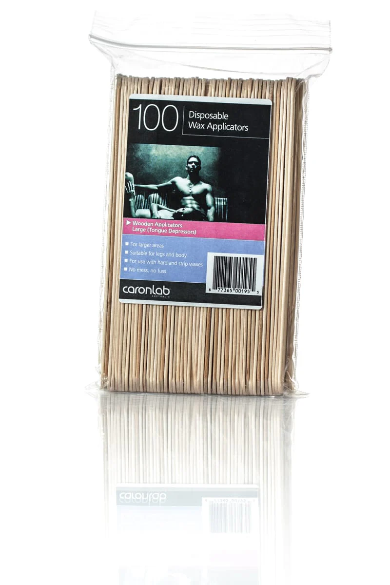CARONLAB Disposable Wax Applicators Large Tongue Depressors | Various Sizes - Image 2