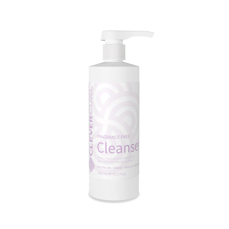 CLEVER CURL Fragrance Free Cleanser | 450ml