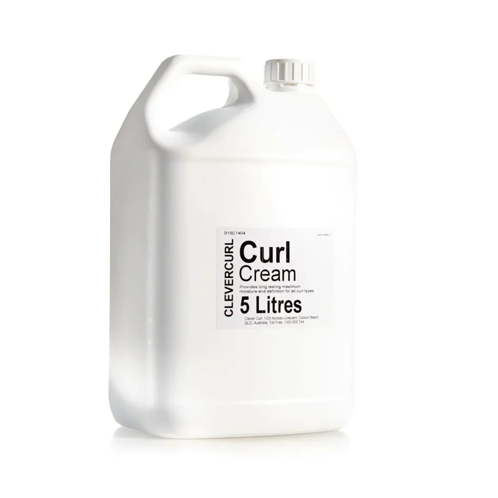 CLEVER CURL Fragrance Free Curl Cream Leave-In | Various Sizes - Image 2