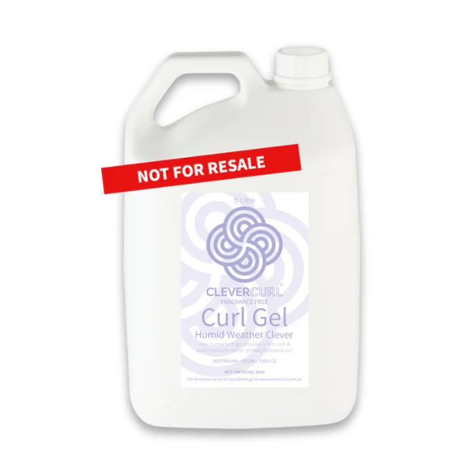 CLEVER CURL Fragrance Free Curl Gel Humid Weather Clever | Various Sizes - Image 2