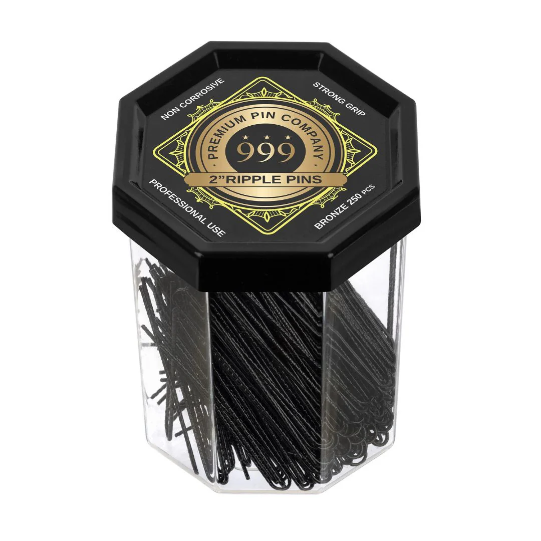 DATELINE 999 RIPPLE PINS 2" BLACK