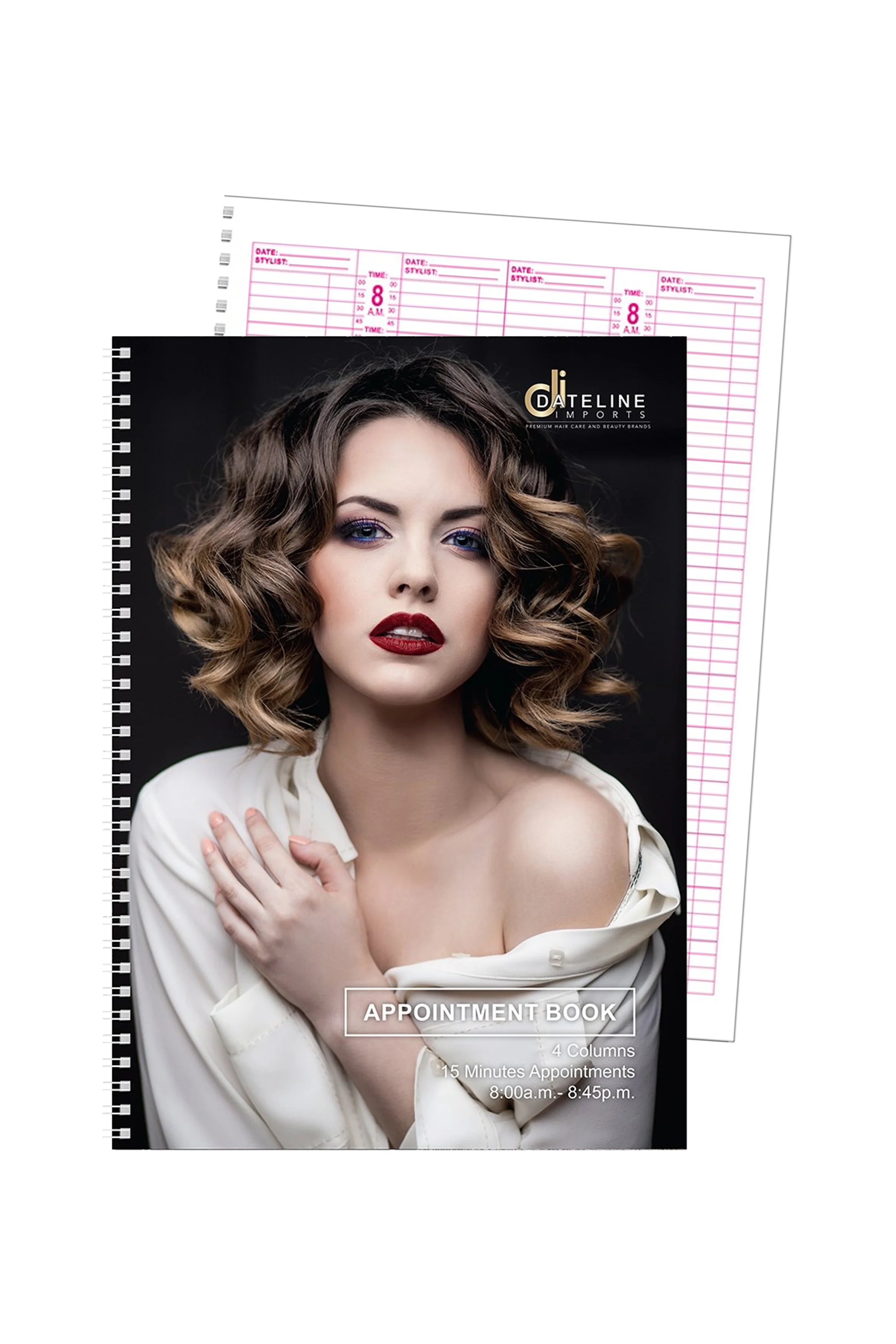 DATELINE PROFESSIONAL 4 COLUMN APPOINTMENT BOOK 50 PAGES