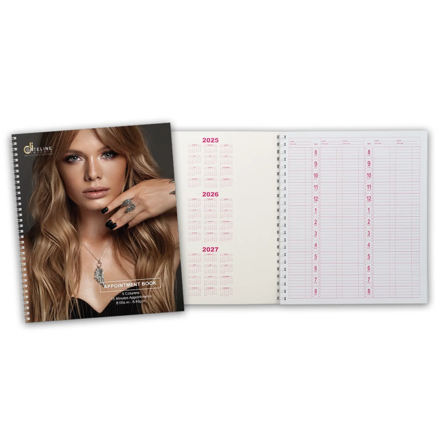 DATELINE PROFESSIONAL 5 COLUMN APPOINTMENT BOOK