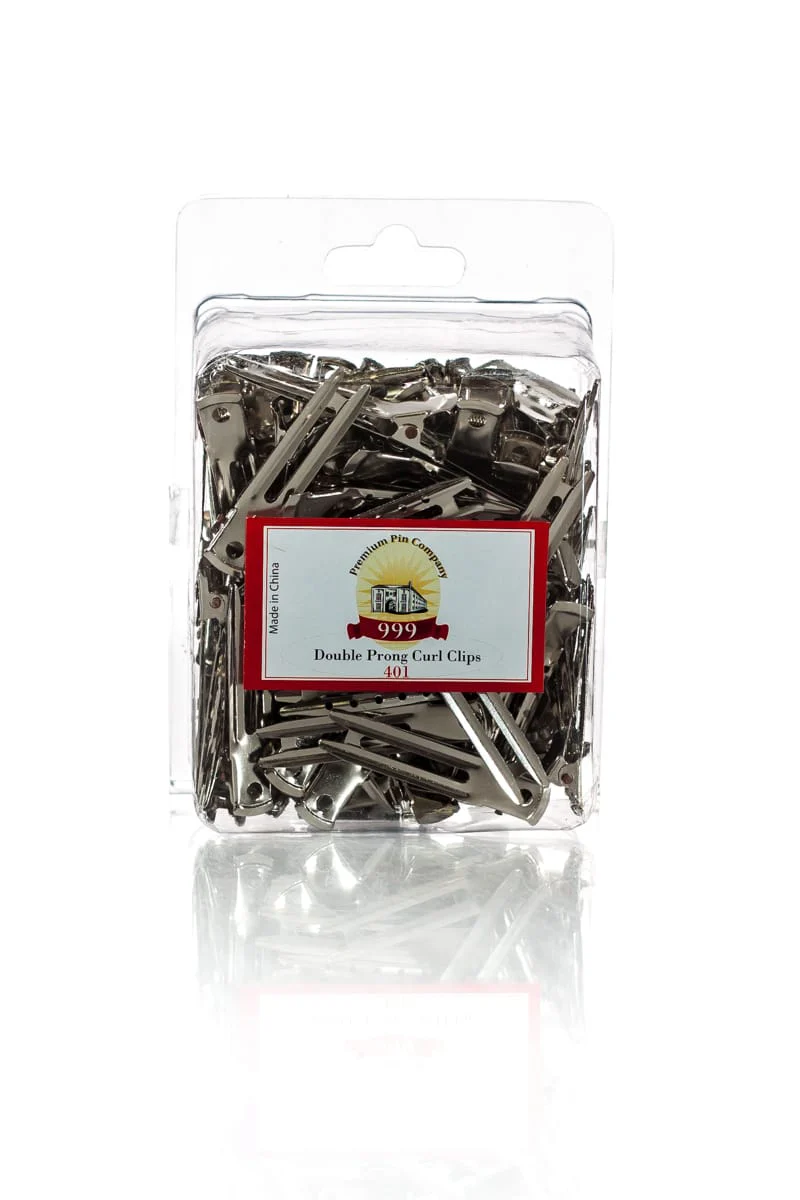 DATELINE PROFESSIONAL 999 DOUBLE CURL CLIPS 100 PACK 401