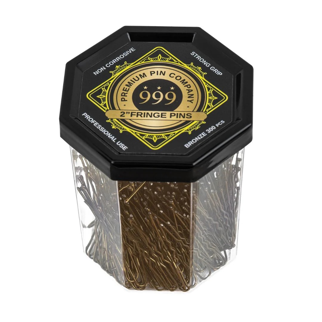 DATELINE PROFESSIONAL 999 FRINGE PINS BRONZE 2" 300 PACK