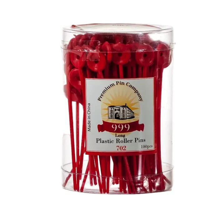 DATELINE PROFESSIONAL 999 PLASTIC ROLLER PINS RED 702