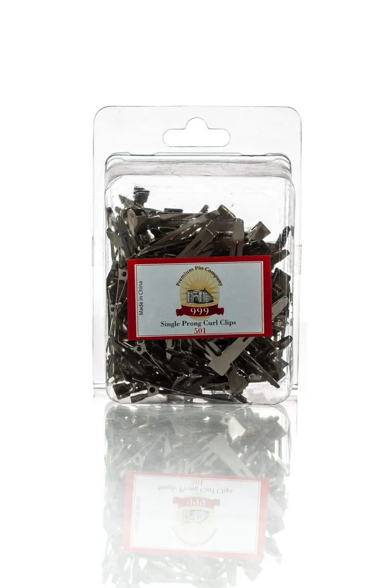 DATELINE PROFESSIONAL 999 SINGLE CURL CLIPS 100 PACK 501