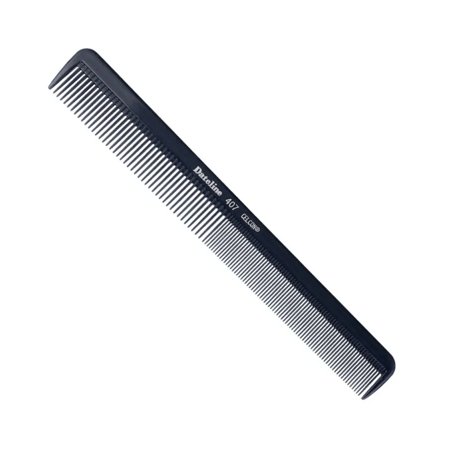 DATELINE CELCON 407 STYLING COMB 21.5CM BLACK
