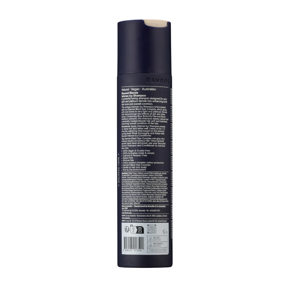 DAVROE Beyond Blonde Intense Icy Shampoo | Various Sizes - Image 4