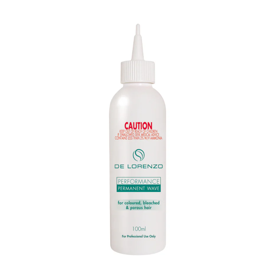 DE LORENZO PERFORMANCE PERMANENT WAVE FOR COLOURED, BLEACHED & POROUS HAIR 100ML