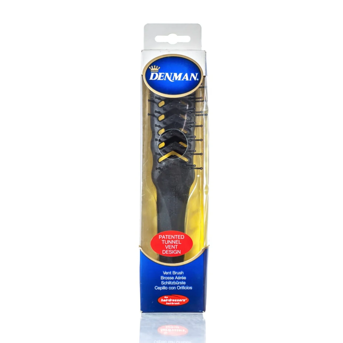 DENMAN D100 LARGE TUNNEL VENT BLACK BRUSH
