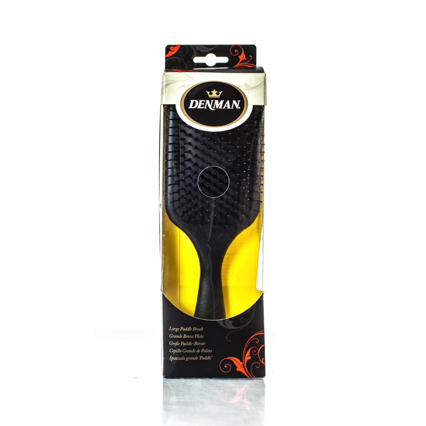 DENMAN D83 LARGE PADDLE BLACK BRUSH