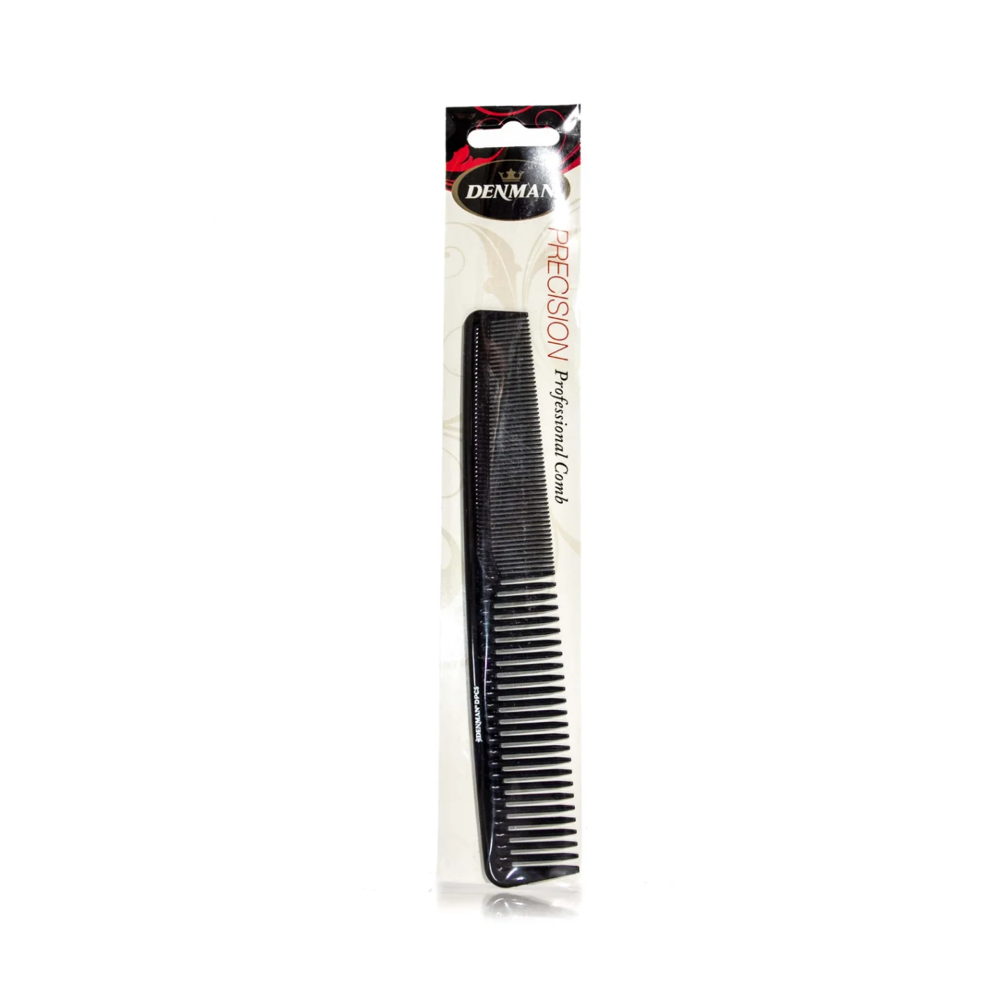 DENMAN DPC5 PRECISION BLACK WAVE COMB 182MM