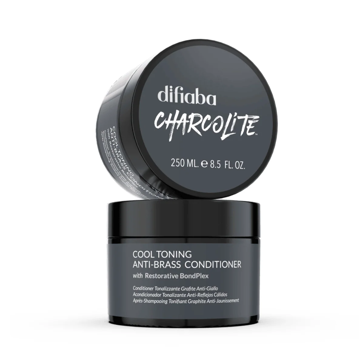 DIFIABA Charcolite Cool Toning Anti-Brass Conditioner | Various Sizes
